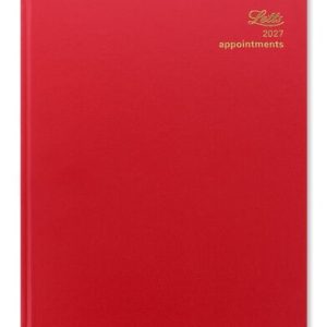 Standard Quarto Vertical Week to View Diary with Appoint. 2027