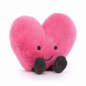 Amuseable Hot Pink Heart (Small)