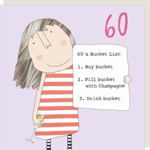 60th Birthday – Bucket List