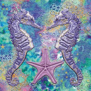 DNA Seahorses by Matthew Williamson