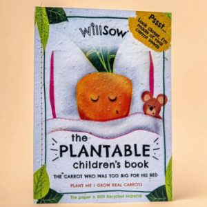 Willsow Carrot Plantable Book