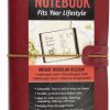 Voyager Notebook Burgundy