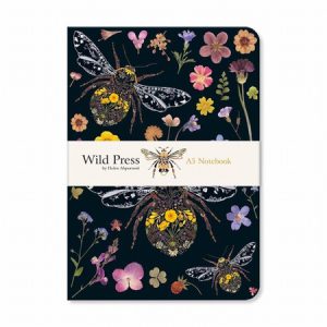 A5 Notebook – Three Bumblebees