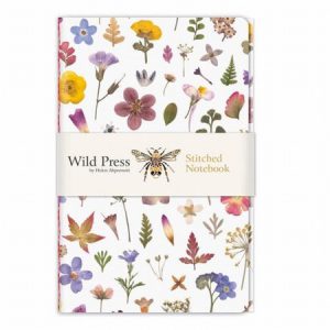 A6 Stitched Notebook – Flower Meadow