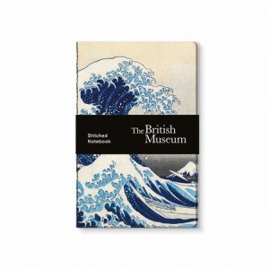 A6 Stitched Notebook – Great Wave