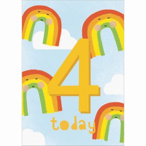4th Birthday – Rainbow Smiles