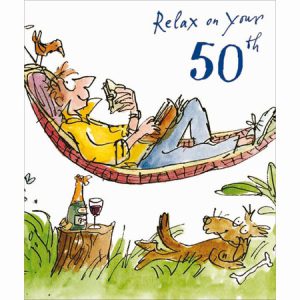 50th Birthday (Male) by Quentin Blake