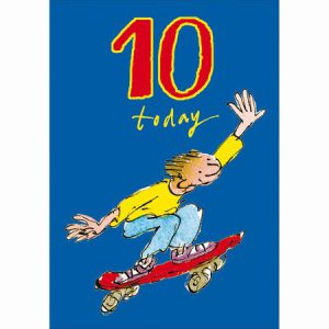 10th Birthday – Skating (Quentin Blake)