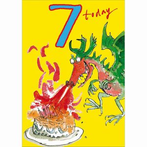 7th Birthday – Dragon by Quentin Blake©