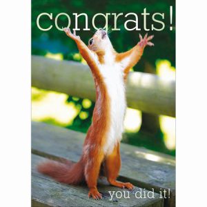 Congratulations – Squirrel Congrats