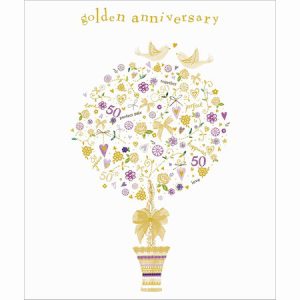 50th Golden – Anniversary Tree