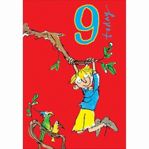 9th Birthday – Hanging Around by Quentin Blake