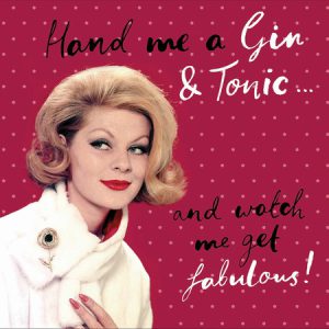 Framed Again! Fabulous Gin & Tonic