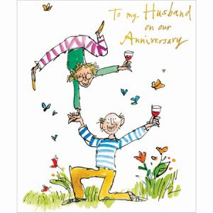Husband – Couple Celebrating by Quentin Blake