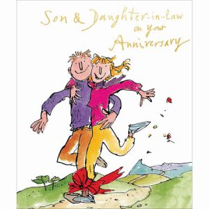 Son and Daughter-in-Law – Anniversary Run by Quentin Blake