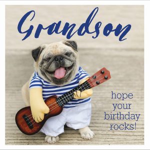 Grandson – Pug Playing Guitar