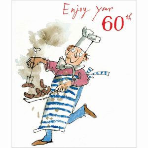 60th Birthday (Male) by Quentin Blake