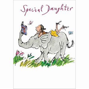 Special Daughter – Girl on Elephant by Quentin Blake