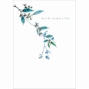 Blue Florals With Sympathy