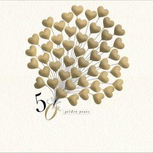 50th Golden – Balloons