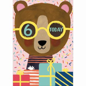 6th Birthday – Bear and Presents