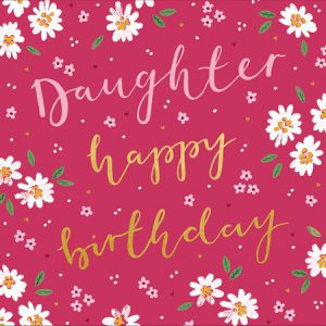Daughter – Daisies on Pink