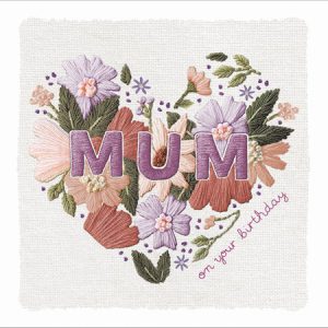 Mum – Floral Heart