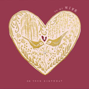 Wife – Love Birds in Heart