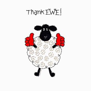 Sheep Thumbs Up