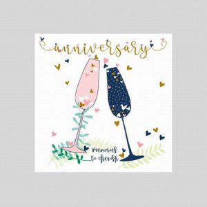 Pink/Navy Champagne Moments To Cherish