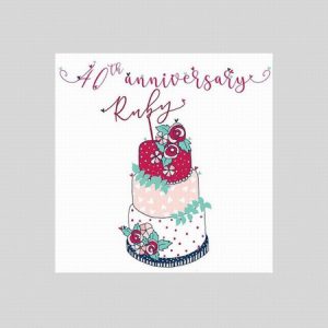 40th Ruby – Cake