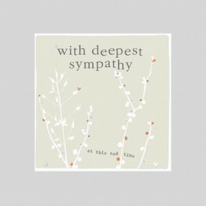 With Deepest Sympathy