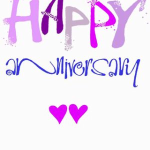 Pink/Purple Metallic Text