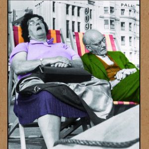 Anniversary – Couple Asleep In Deckchair