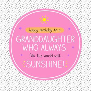 Granddaughter – Sunshine World