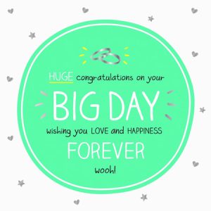 Huge Congratulations