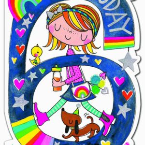 6th Birthday – Rainbow Girl