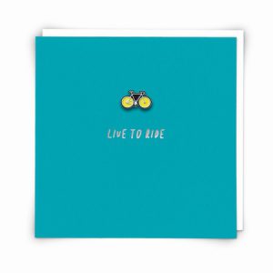 Live To Ride with Pin