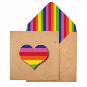 3D Rainbow Heart