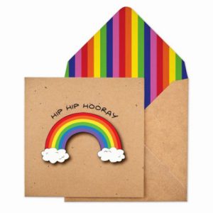 3D Rainbow Hooray