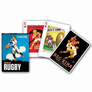 Art of Rugby Playing Cards