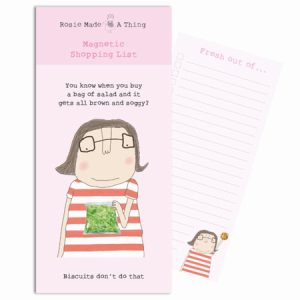 Rosie Made A Thing – Soggy Salad Magnetic Shopping List