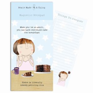 Rosie Made A Thing – Breakfast Cake Magnetic Shopping List