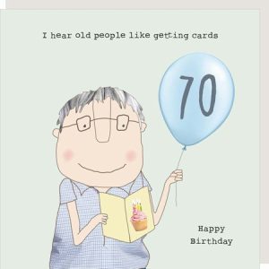 70th Birthday – Cards