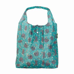 Blue Sloth Recycled Shopper