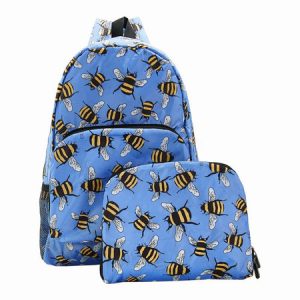 Blue Bees Recycled Backpack