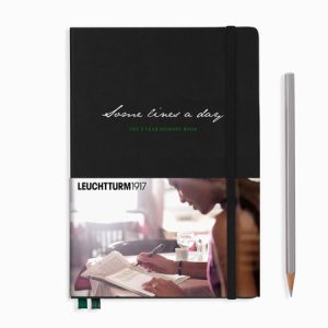 Some Lines A Day – 5 Year Memory Book, Black