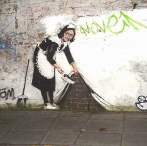 Banksy Maid (1000)