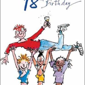 18th Birthday (Male) by Quentin Blake©