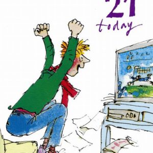 21st Birthday – Football (Quentin Blake)